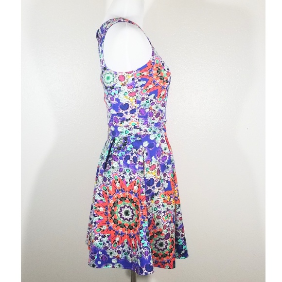 Nanette Lepore Print Fit n Flare Dress - Picture 4 of 5
